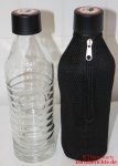 mySodapop Sharon Up!  - eine nachte Glasflasche und eine mit Bottle Shirt